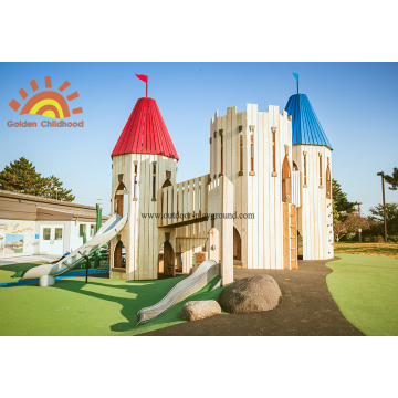 Outdoor Playground Castle Towers For Kids