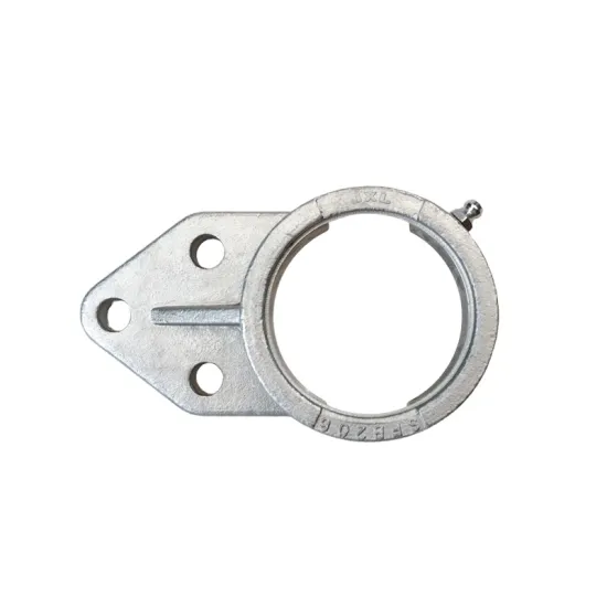 JXL SUCfb206 1 Inch Stainless Steel Flange Bracket Units - Corrosion Resistant 3-Bolt Pillow Block Bearing for Farm Industries