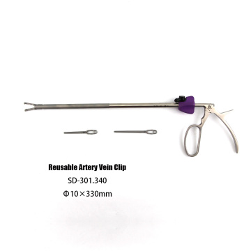 Reusable Artery Vein clip for laparoscopic surgery