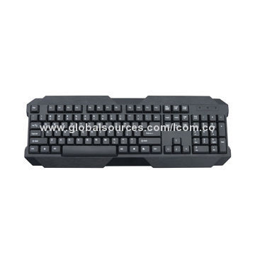 Standard Keyboard with 104 Standard Keys, Novelty Burly, Multiple Languages