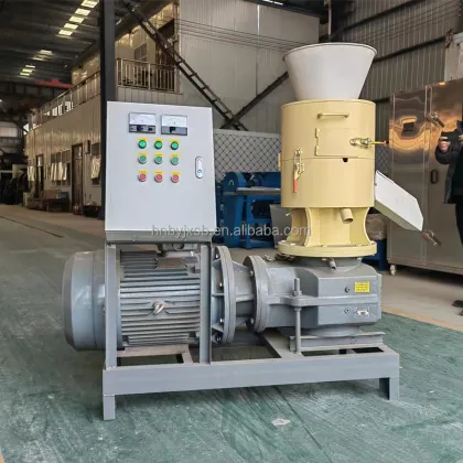 Medium-Sized Rice Husk Wood Chips Wood Pellets Biomass Production Machine