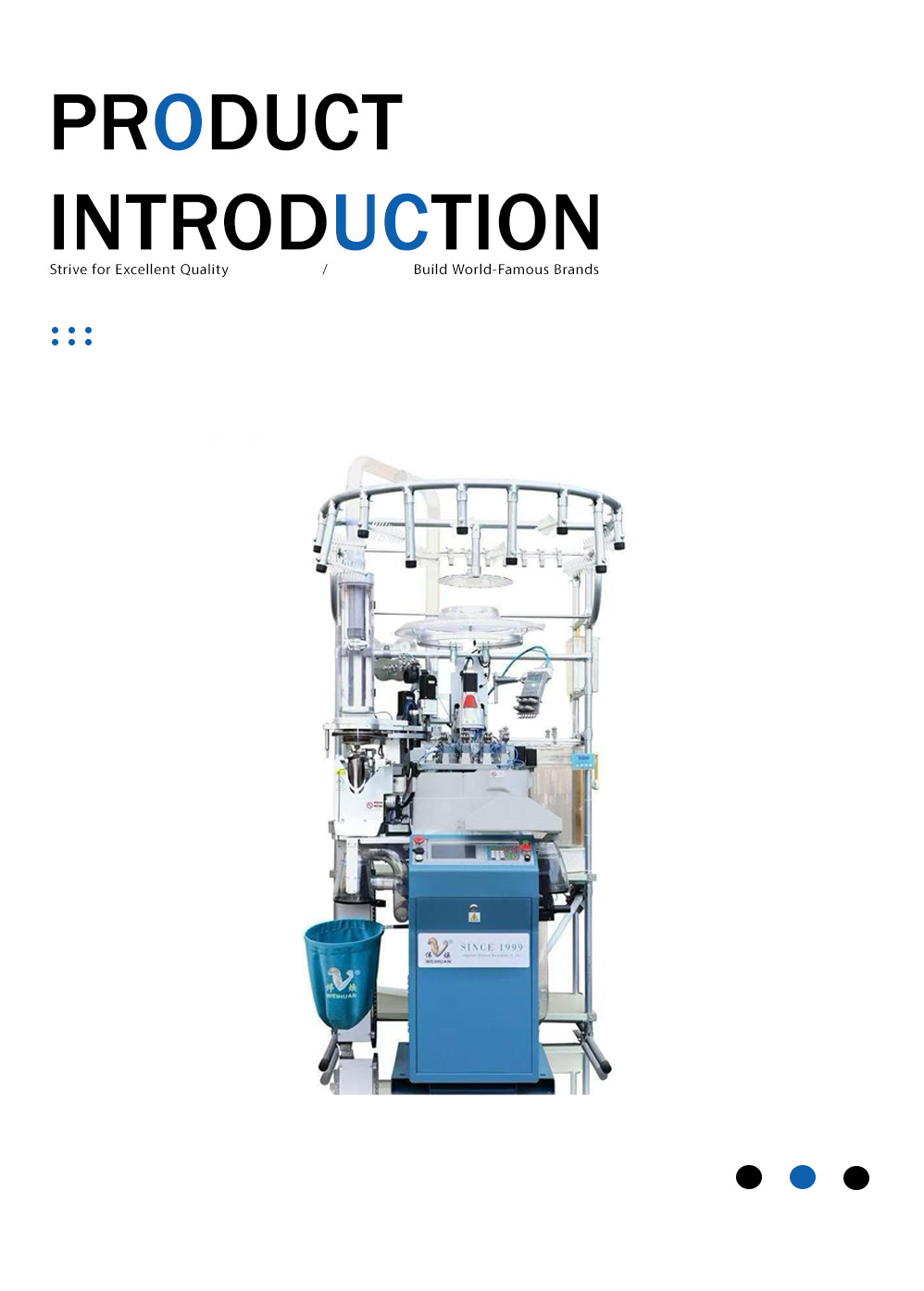 All-in-One Computer Hosiery Machine
