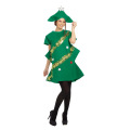 Christmas Tree Women Costume with Hat