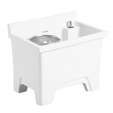 2022 Porcelain White Ceramic Bathroom Sink with Deep Height Basin and Vario Specifications