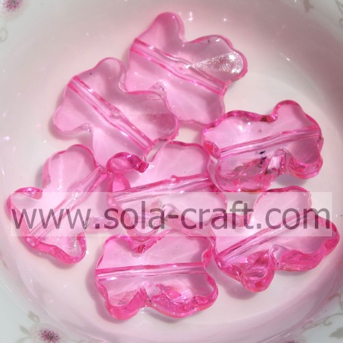 Perles de dispersion de beaux ours en acrylique clair pour la décoration