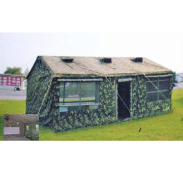 Military tent for cooking