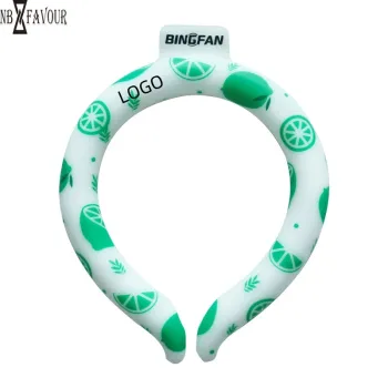New Innovation Mosquito Repellent Hands Free Cold Gel Ice Pack Neck Cooler Ring Neck Cooling Tube