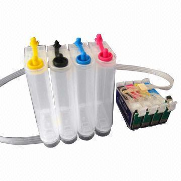 CISS Continue Ink Supply System for Epson New 9-pin Series, Available in 4 Colors