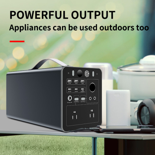 High Capacity Power Bank With AC Outlet 600W