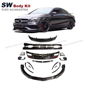 Carbon Fiber Body Kit for Mercedes-Benz CLA AMG CLA45 W117 - Upgrade for Aerodynamic Performance