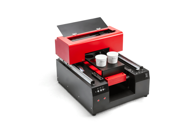 China High Quality Coffee Printer Machine - RB-04HP Four Cups Coffee Food  Printer – Rainbow Machine and Price