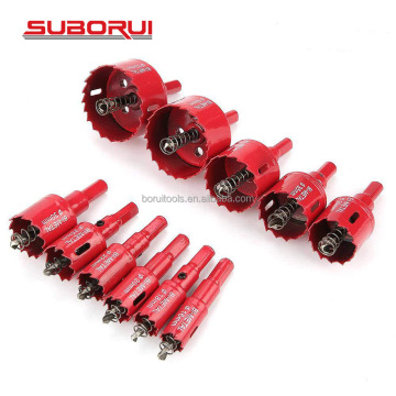 SUBORUI 15-300mm M42 Bi Metal Hole Saw Cutter Drill Bit for Metal, Wood, and Plastic