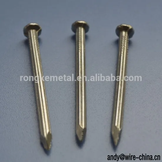 Galvanized steel nails