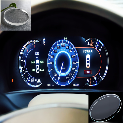 Tela de vidro disposto em GPS para veículos elétricos