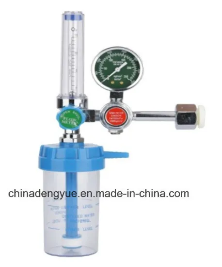 Medical Oxygen Regulator Pressure Regulator with Flowmeter for Oxygen Cylinder Medical Equipment