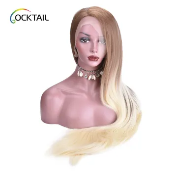 customised 13x6 synthetic wig 32 inch custom long straight synthetic wig chinese xuchang supplies