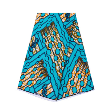 100% polyester Wax fabric with high quality