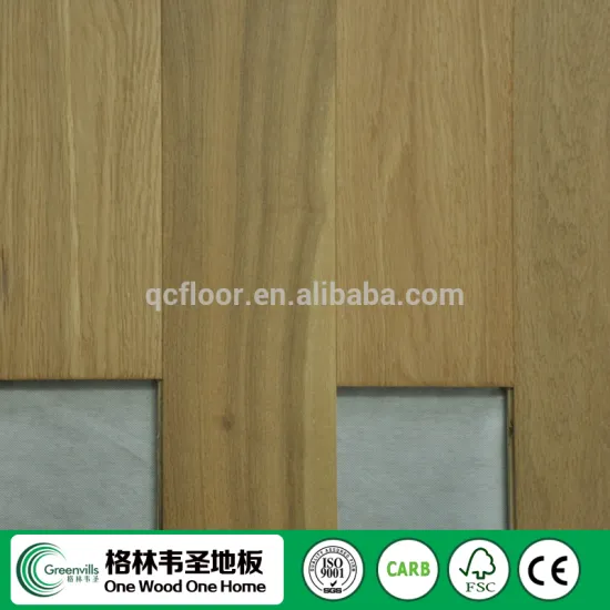 stained color multi layer engineered oak wood flooring CE