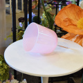 174Hz Pink Symbiosis Handheld Crystal Singing Bowl