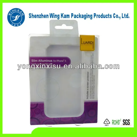 Custom Luxury Mobile Phone Case Packaging with ready-made mass production molds