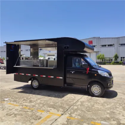 Barbecue Burger Food Mobile Stall