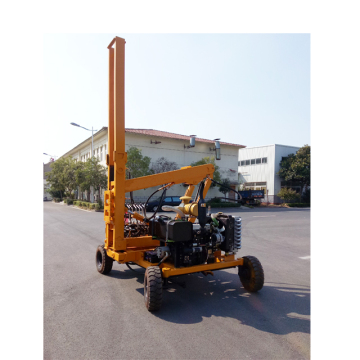 2024 Hydraulic Static Photovoltaic Piling Machine / Highway Guardrail Steel Sheet Pile Drivers