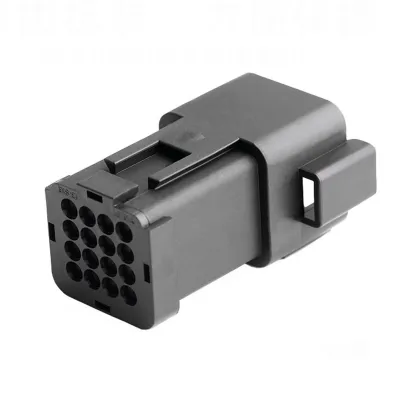 16 Way Black Male Housing Electrical ITT Series Connector
