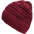 Vinterhat Varm strikket slouchy beanie kranium cap