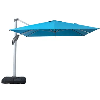 Wesunny Large Outdoor Garden Umbrella 4x4