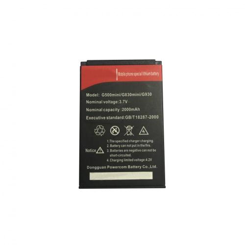 BN34 Rechargeable Battery 3.7V 2000mAh for Mobile Phone