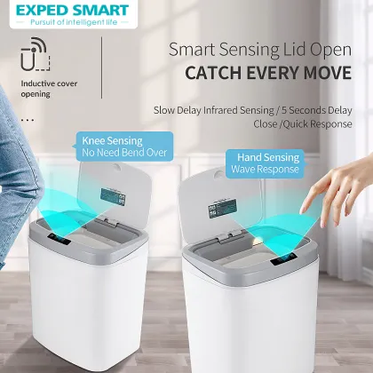 Smart Sensing Automatic Touchless Kitchen Trash Can