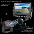 Wireless vehicle monitoring system with starlight night vision camera