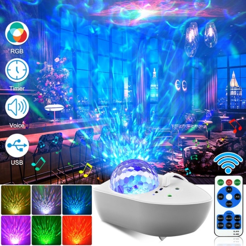 Colorful Starry Sky Lamp LED Boat Star Projector