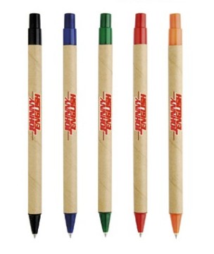 Stick paper pen without clip