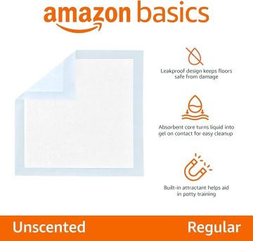 Quick-Dry Blue White Dog Training Pads 100 Pack