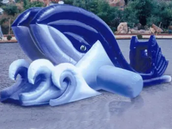 2013 New Pop inflatable water park in commercial use