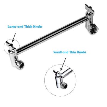 Brass Material all directional adjustable extension Shower Arm Accessories Connector wall mounted swivel rotate