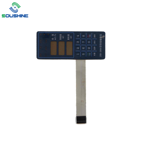 Blue background ZNB-2000 infusion pump membrane switch