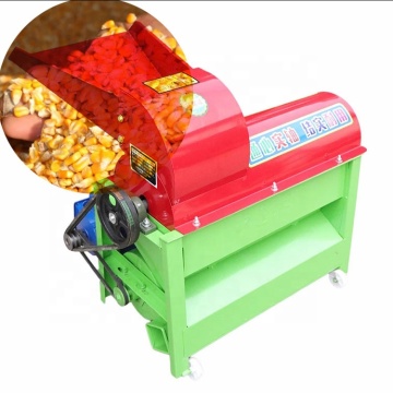 Electric Maize Husking Threshing Machine - Factory Price Corn Mill for Fresh Corn Cob Shelling