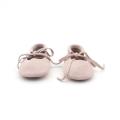 Genuine Leather Moccasins Baby Girl Shoes Wholesale Leather Moccasins Baby Shoes Girls Manufactory