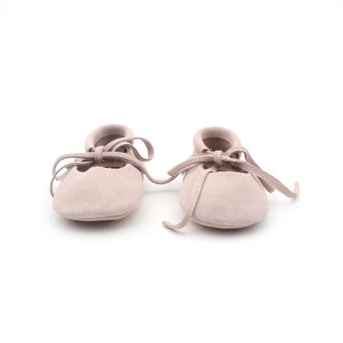 Genuine Leather Moccasins Baby Girl Shoes Wholesale Leather Moccasins Baby Shoes Girls Manufactory