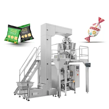 10 KG Vertical Form Fill Seal (VFFS) Packaging Machine for Washing Powder, Milk, Salt