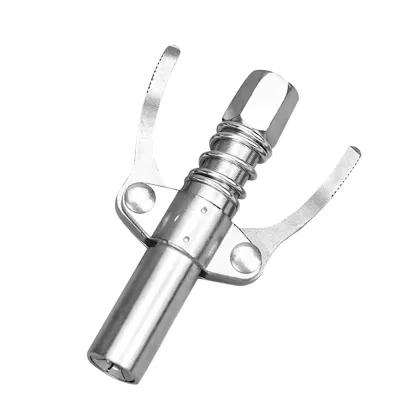 High Pressure Grease Gun Coupler Nozzle for Lubricants and Repairs