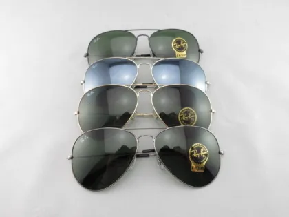 Ce, Fda, Uv400 Standard Ray Ban Aviator Sunglasses For Men Rb3026 62# Oem