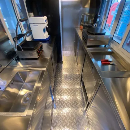 New Airstream Food Truck for Hamburger Cart Sale