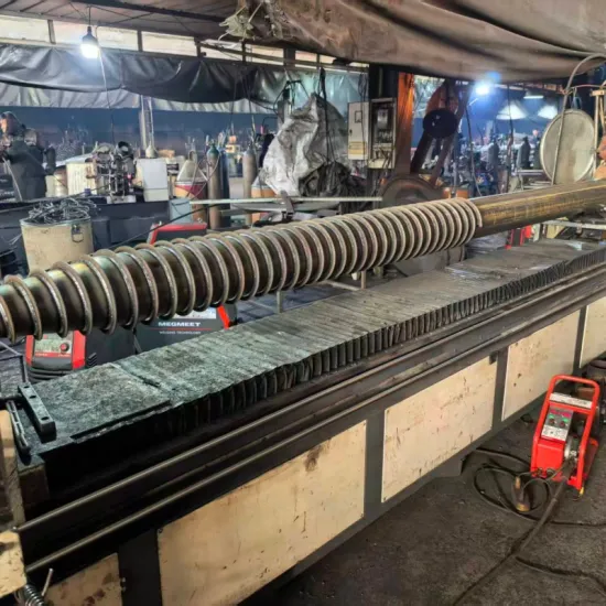 Flange Ground Screw Foundation Flange Screw Pile Foundation