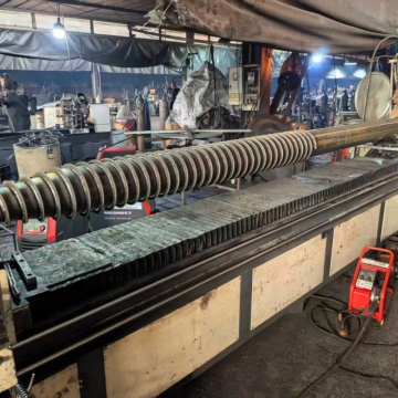 Flange Ground Screw Foundation Flange Screw Pile Foundation