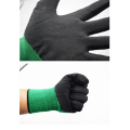 Nylon Rubber Foam Protective Gloves