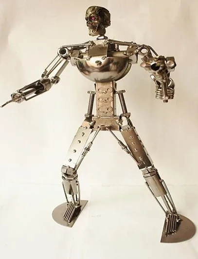 robot model metal