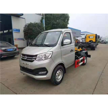 Changan 3 cubic hook arm garbage truck